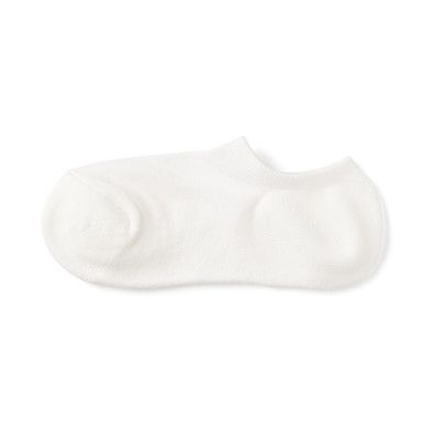 Essentielle weiße Baumwoll-Sneakersocken
