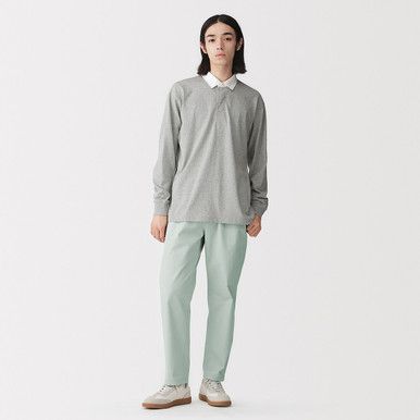 Herren Baumwollhose mit entspannter Passform
