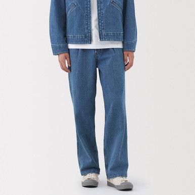 Jeans mit geradem Bein Kapok-Mischung