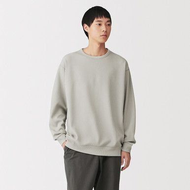 Schnelltrocknendes Langarmshirt mit Waffelstruktur