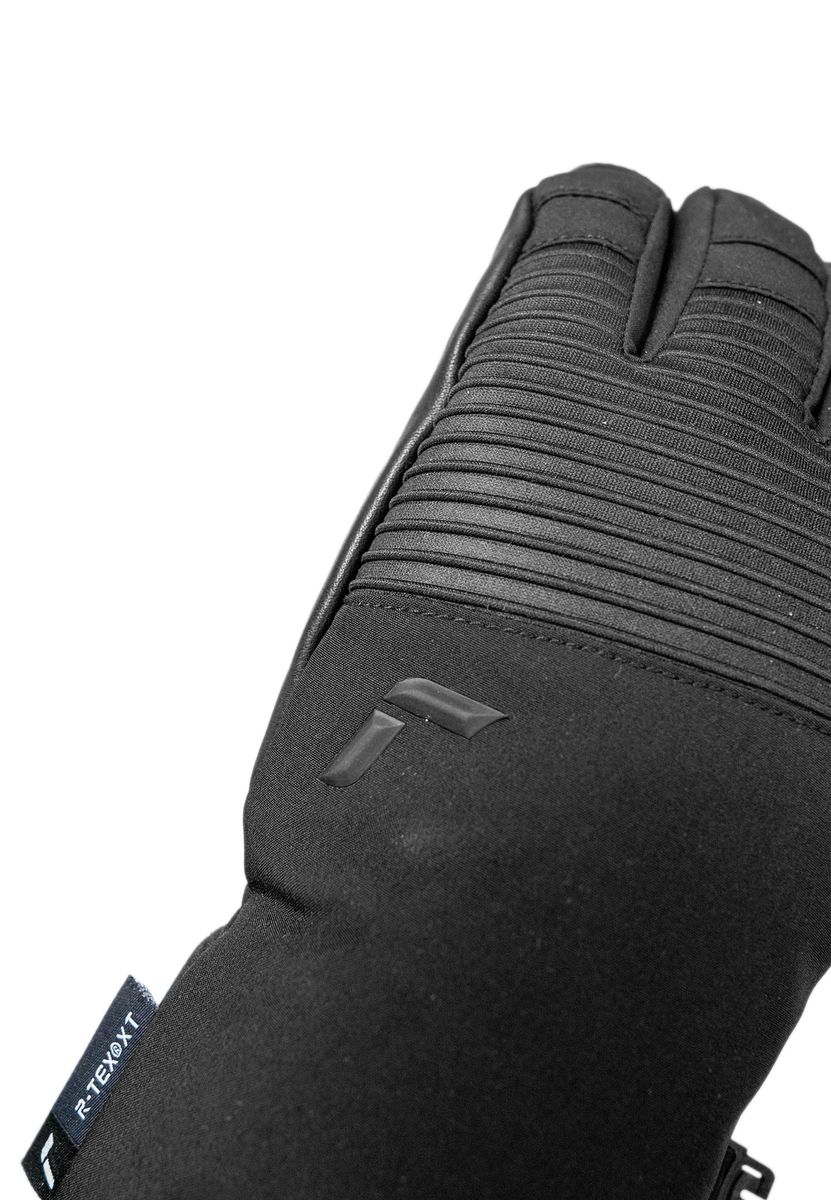 Strapazierfähige Unisex-Skihandschuhe mit Lederhandfläche