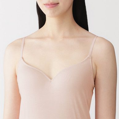 Camisole Top aus Lyocell-Mischung mit Cups