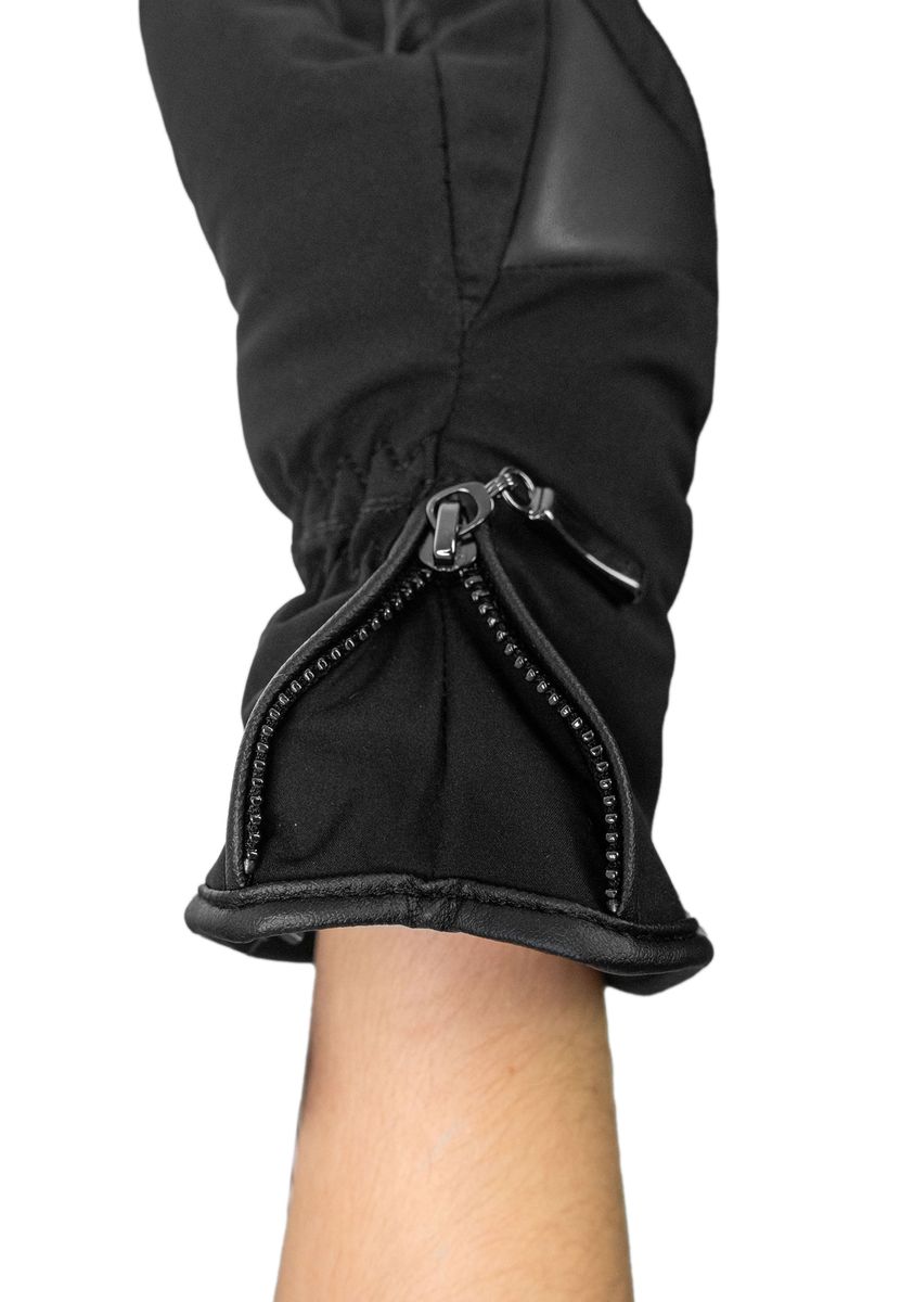reusch Fingerhandschuhe, winddicht, für Damen, schwarz, 6