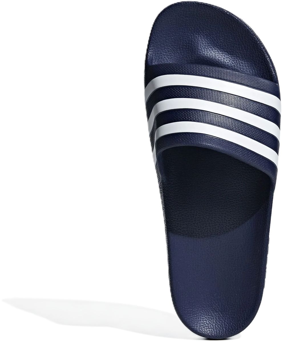 adidas Badeschuhe "Aqua Adilette", Fußbett, schnelltrocknend, für Herren, blau, 43 1/3