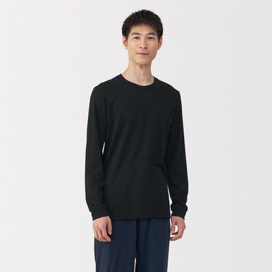 Langarm T-Shirt mit Rundhalsausschnitt