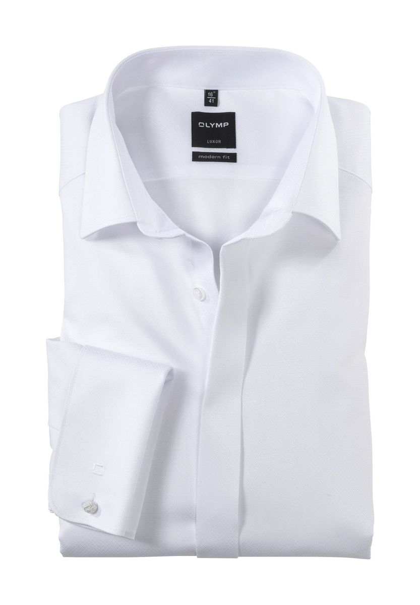 Modern Fit Weißes Businesshemd