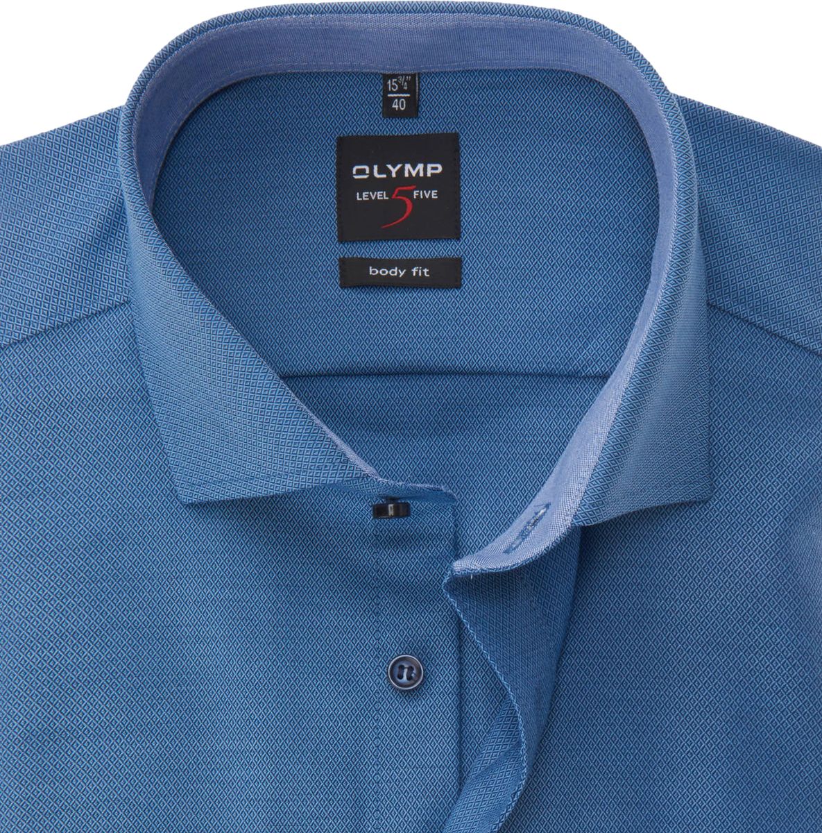 Strukturiertes Slim-Fit Businesshemd