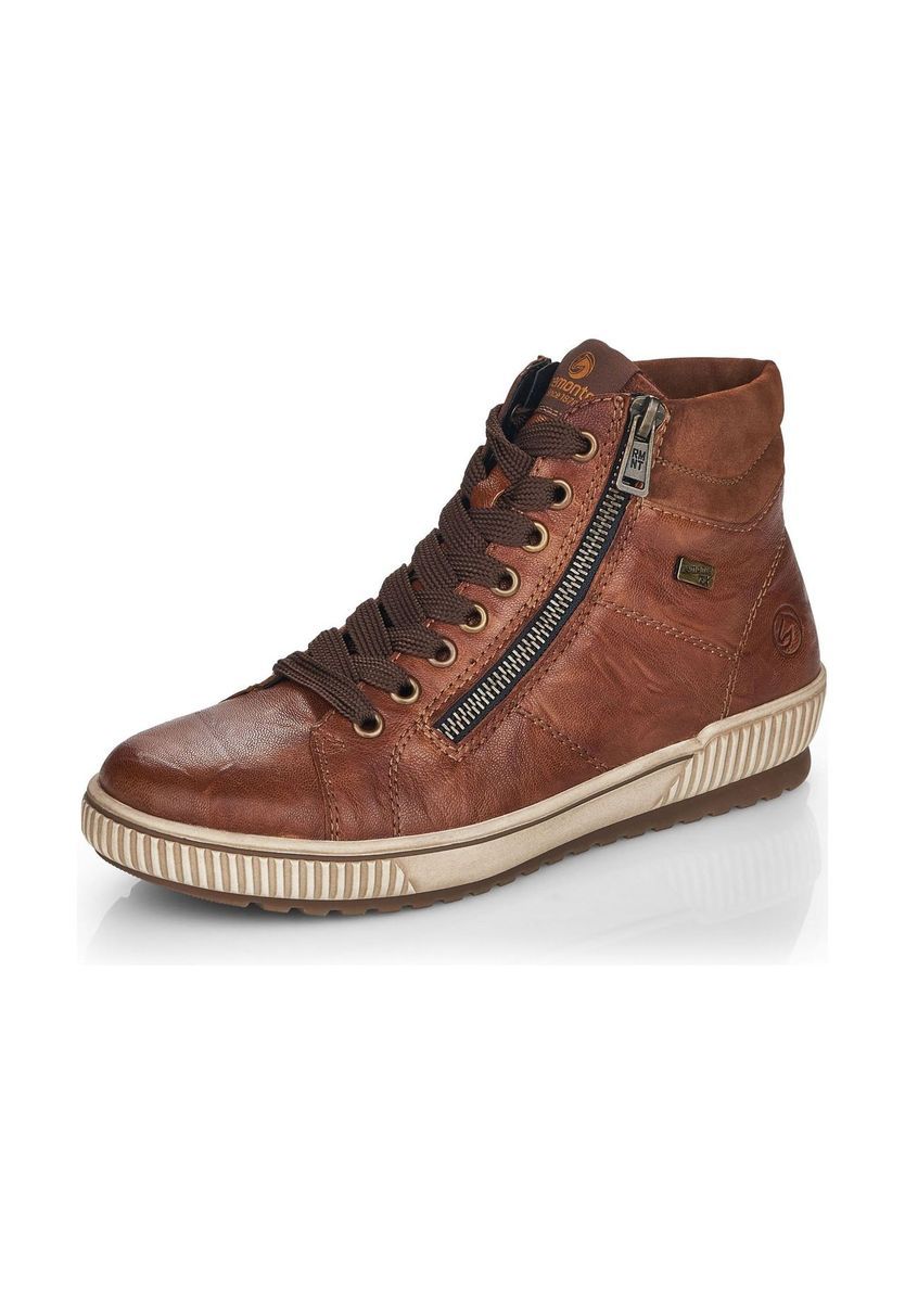 Klassischer Leder-High-Top-Sneaker