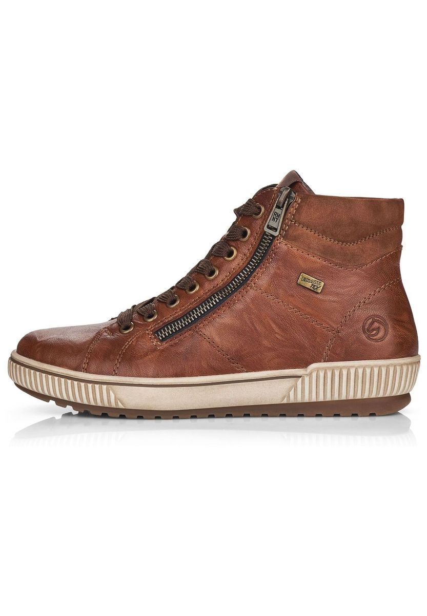 Klassischer Leder-High-Top-Sneaker