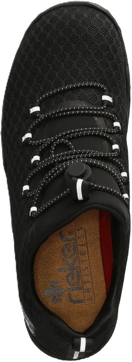 Schwarzer Damen Slipper-Komfort-Sneaker