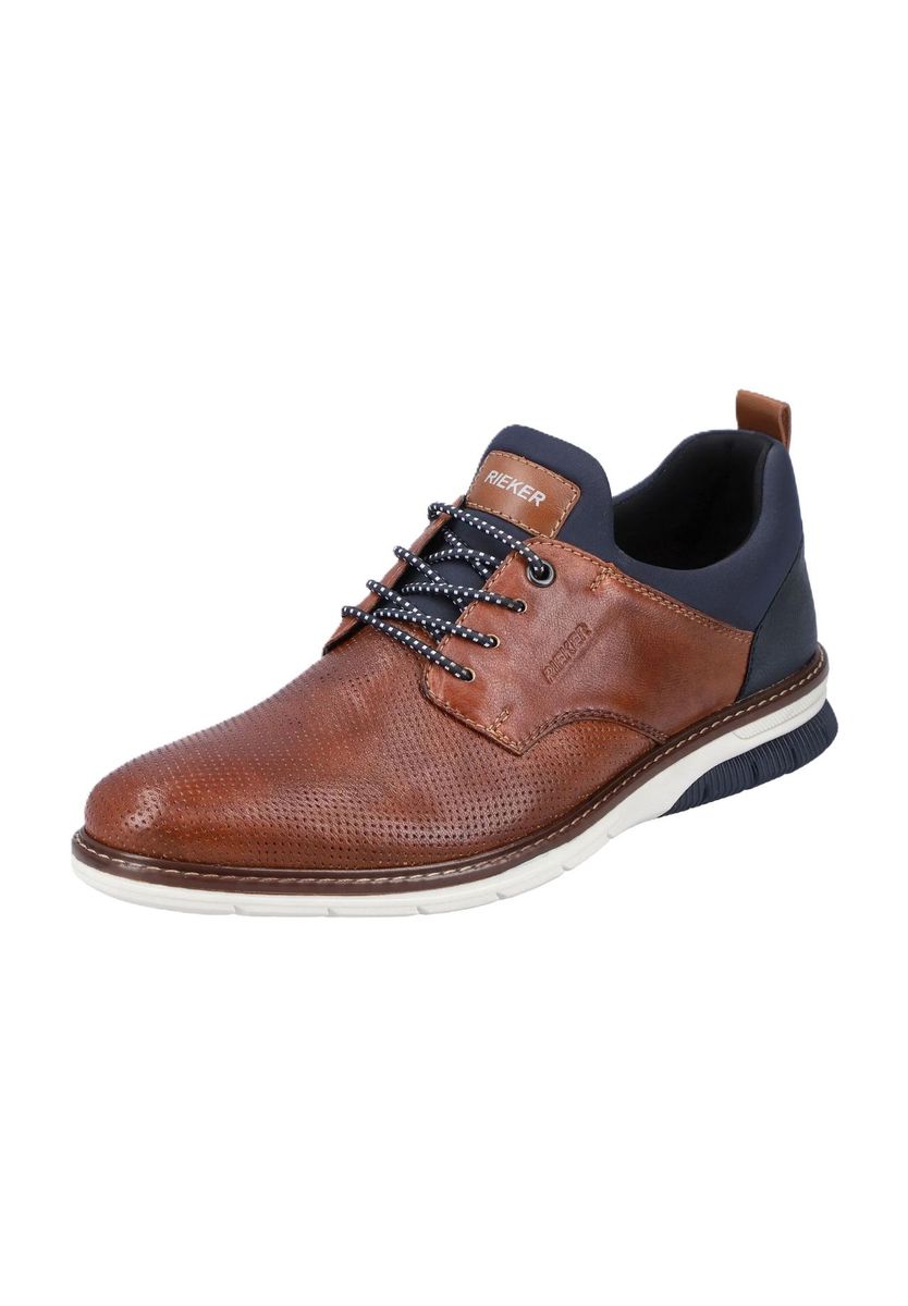 Herren braune Lederschnürer Oxford Schuhe