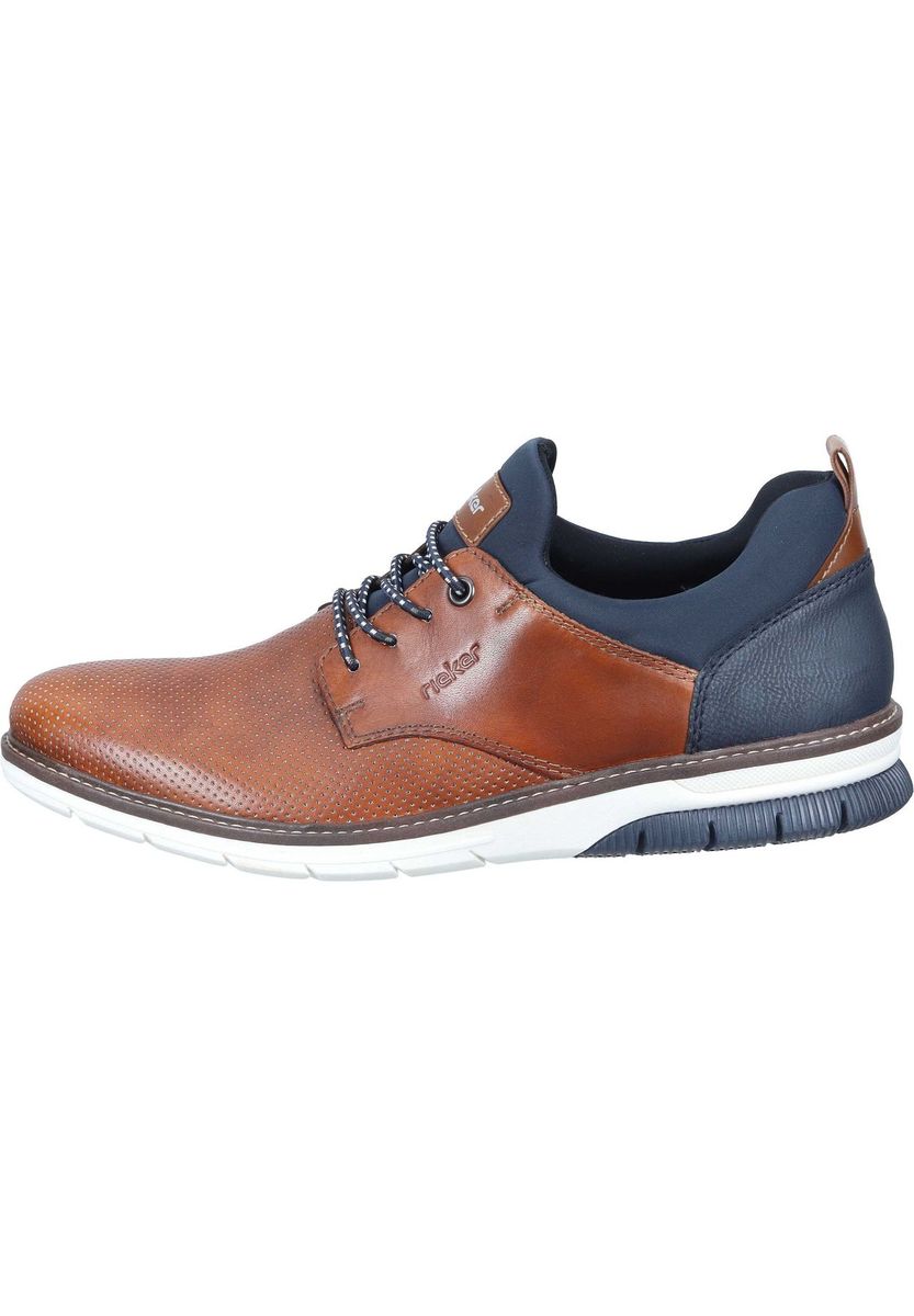 Herren braune Lederschnürer Oxford Schuhe