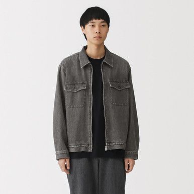 Herren Jeansjacke mit lockerer Passform