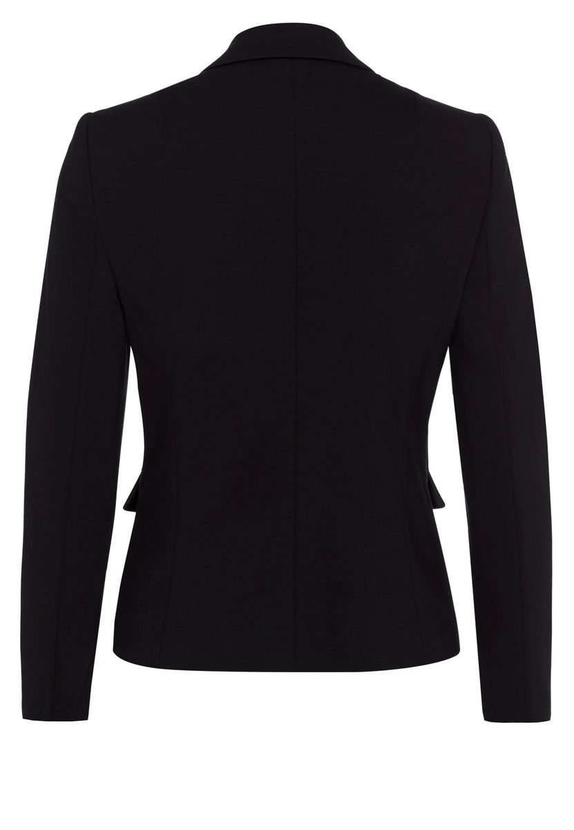 Klassischer Jersey-Blazer mit zwei Knöpfen