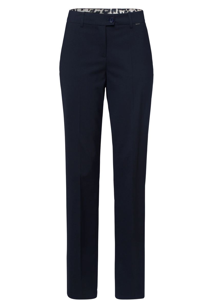 Elegante Hose mit geradem Bein und Bügelfalten