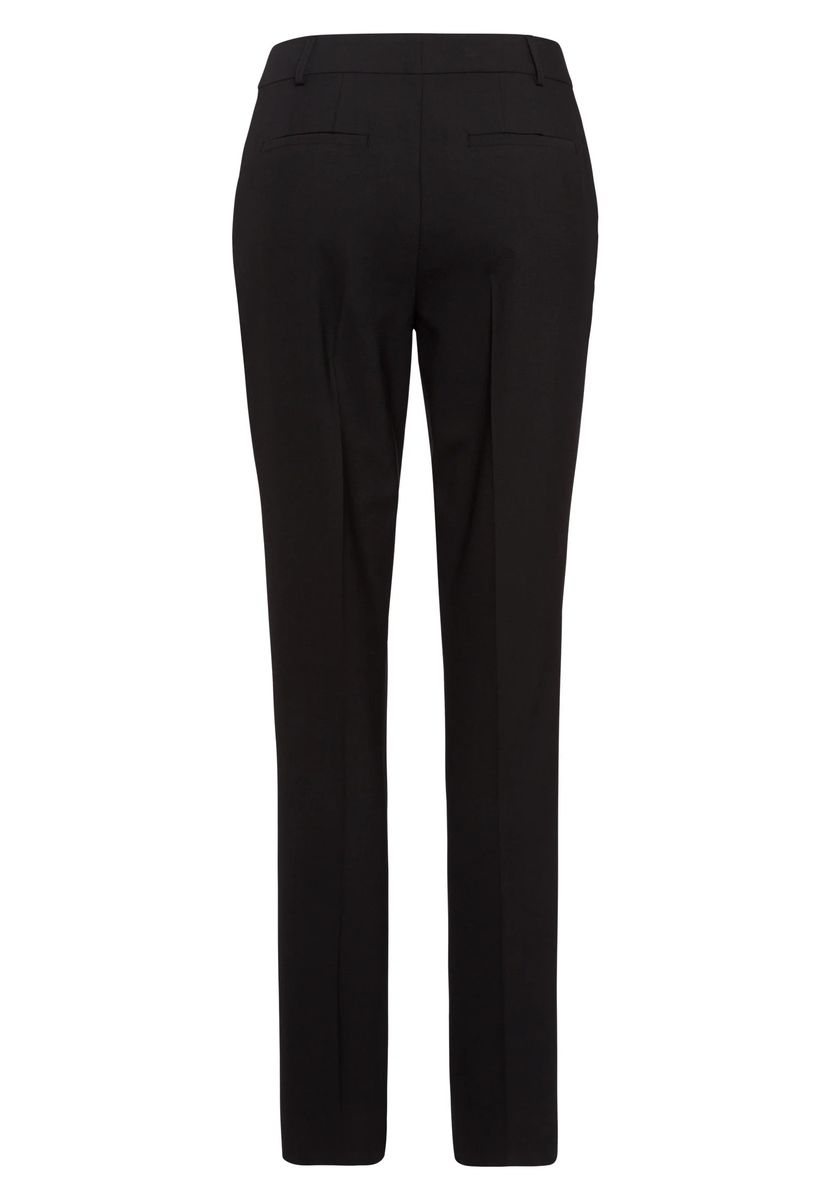 Elegante Hose mit geradem Bein und Bügelfalten