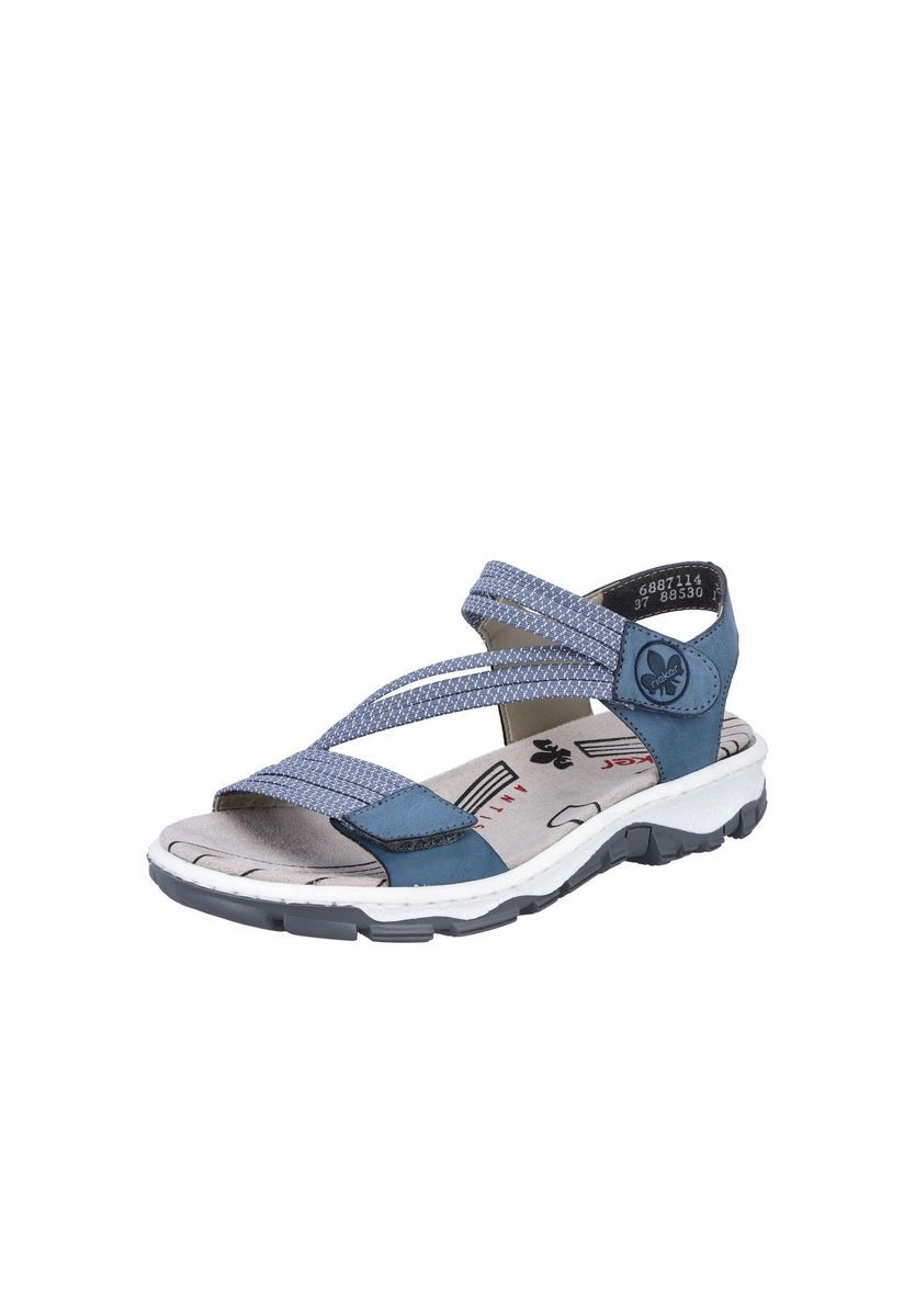 Trekking-Sandalen für Damen in Blau mit Riemen