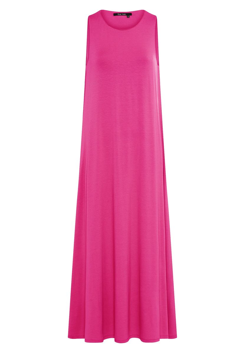 Ärmelloses Viskose-Maxikleid