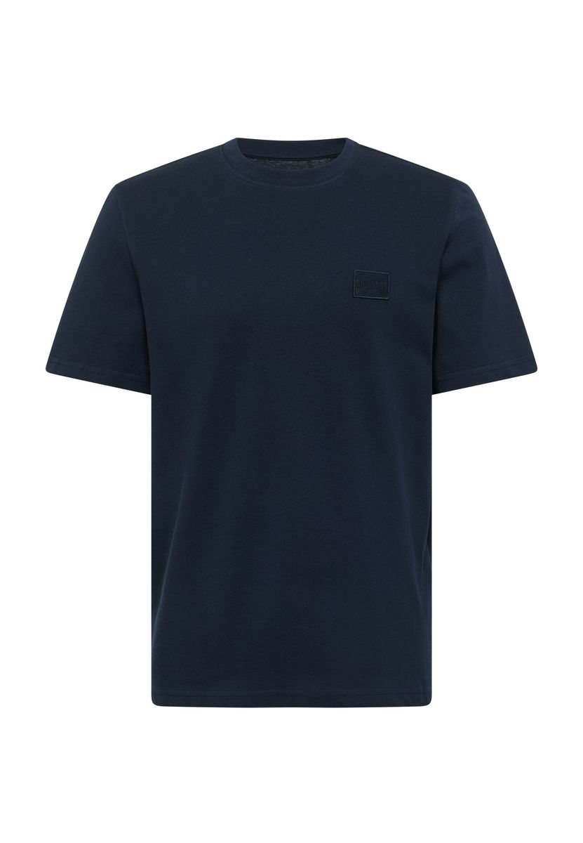 Klassisches einfarbiges Freizeit-T-Shirt