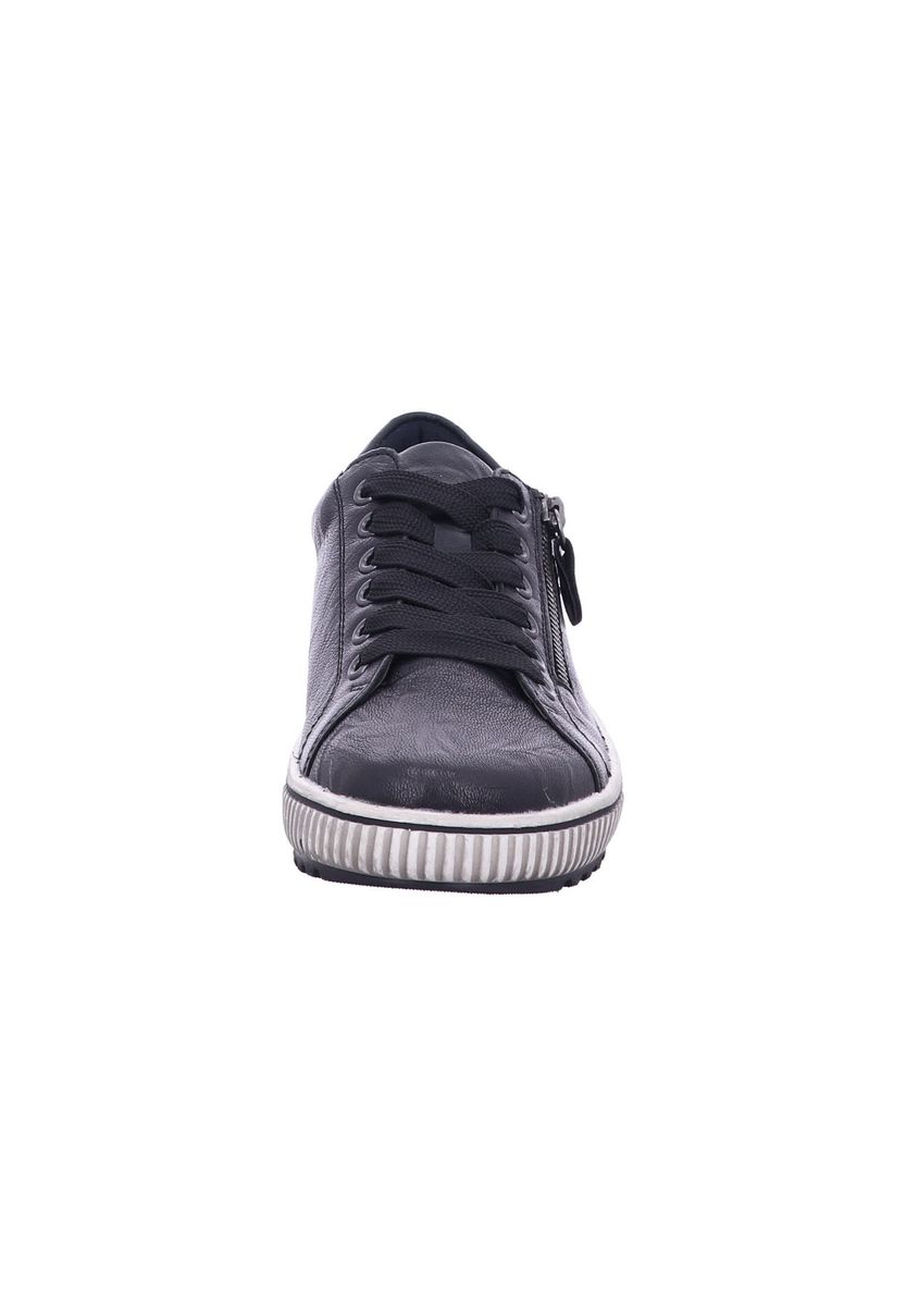 Bequemer lässiger Schnürschuh mit Reißverschluss