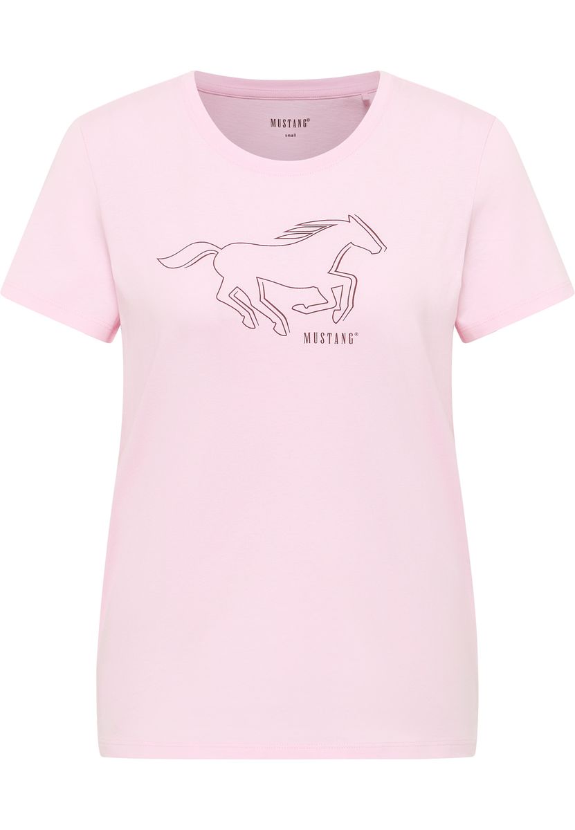 Klassisches Bio-Baumwoll-T-Shirt mit Grafik