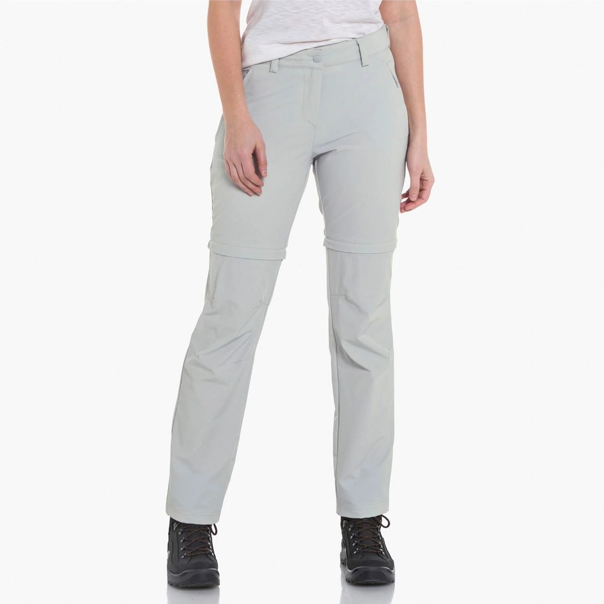 Damen Wander Zip-Off-Hose mit Stretch