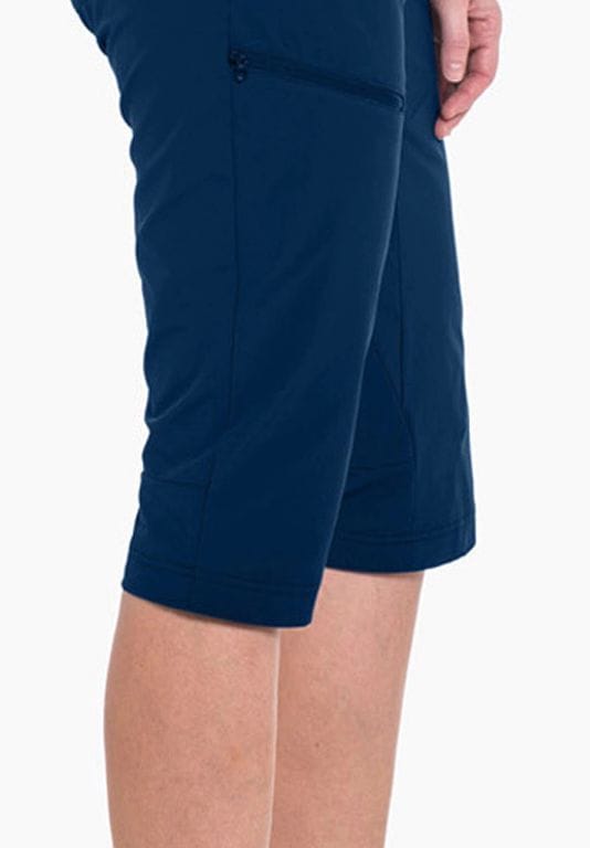 Blaue Capri Wanderhose für Damen