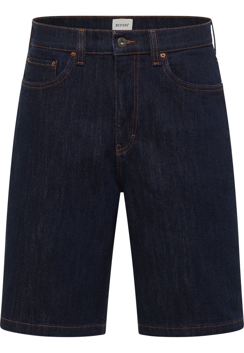 Dunkelblaue Jeansshorts aus Denim