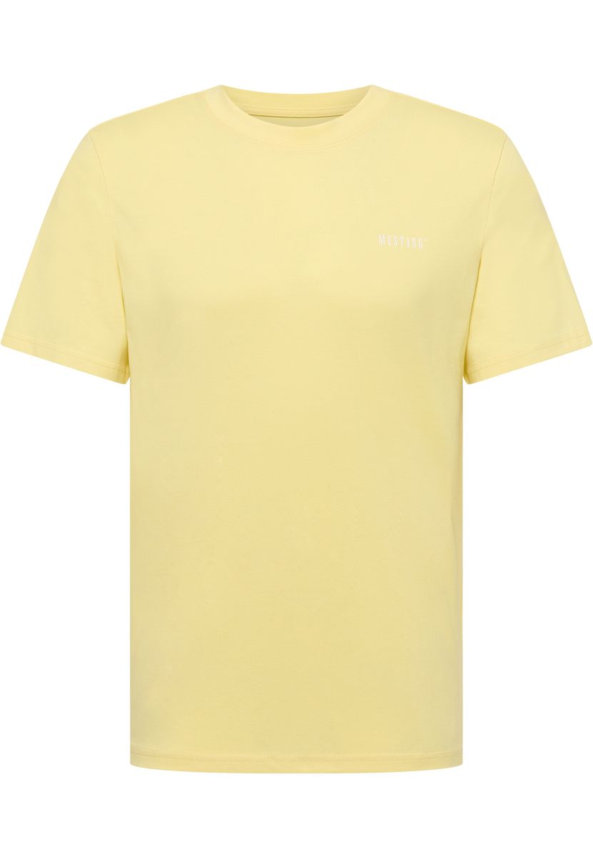 Klassisches Baumwoll-T-Shirt mit Rundhalsausschnitt