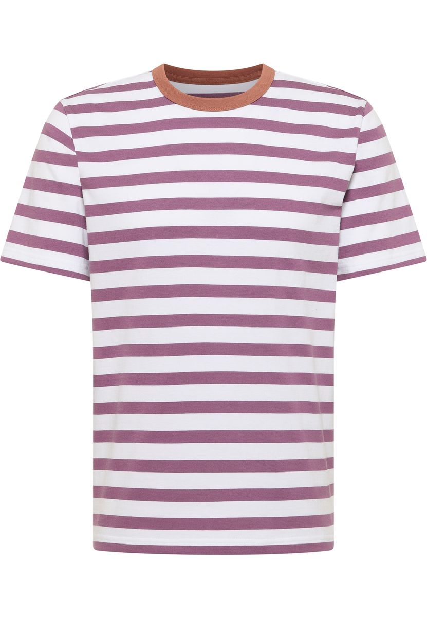 Gestreiftes T-Shirt aus Baumwolljersey
