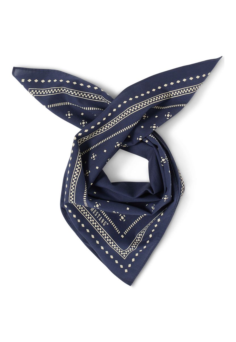 Gemustertes Bandana-Tuch aus Baumwolle