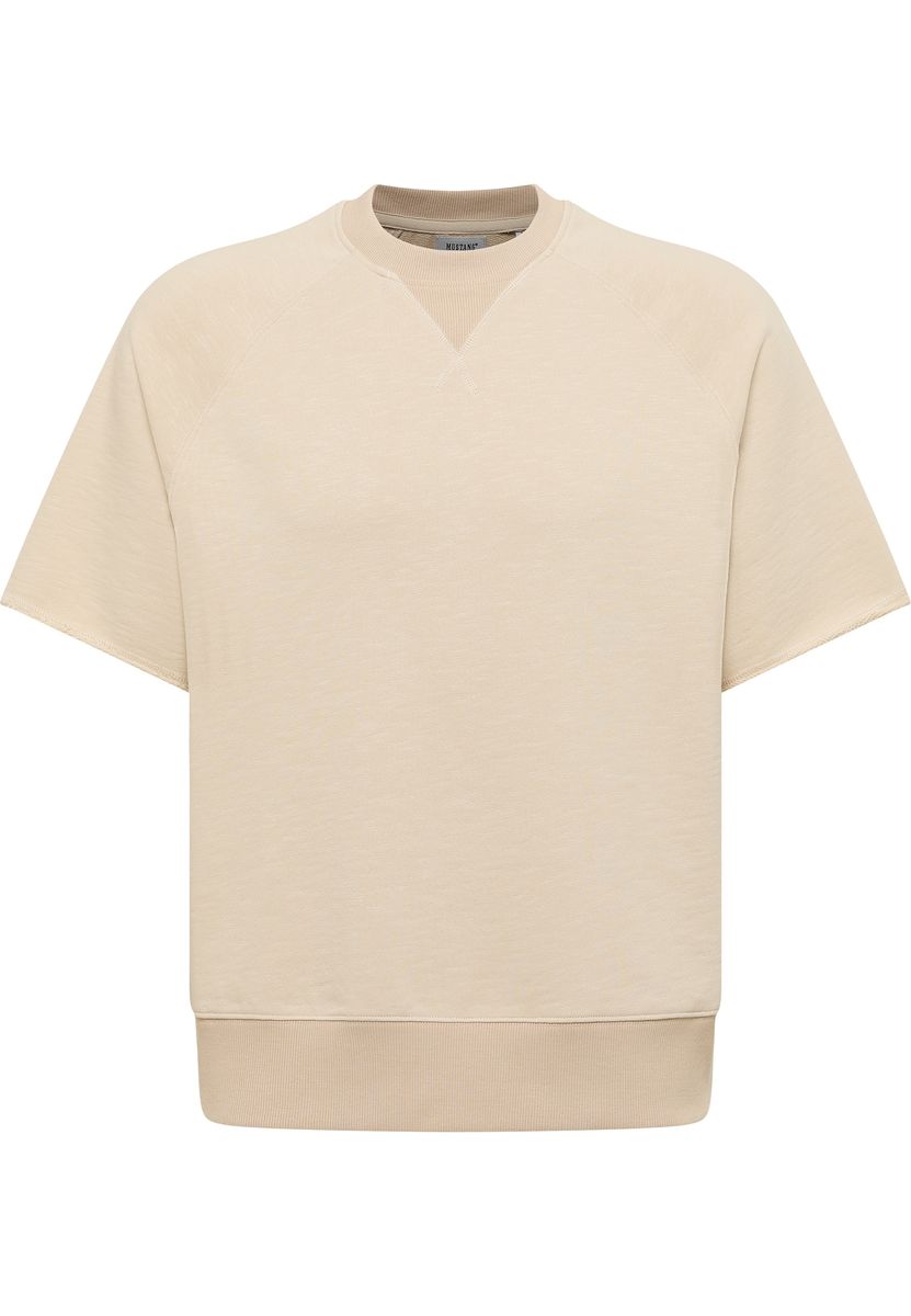 Locker geschnittenes Kurzarm-Sweatshirt