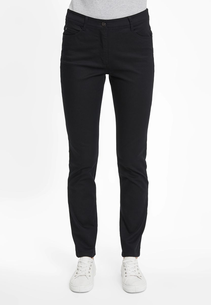 Schlanke Stretch-Hose