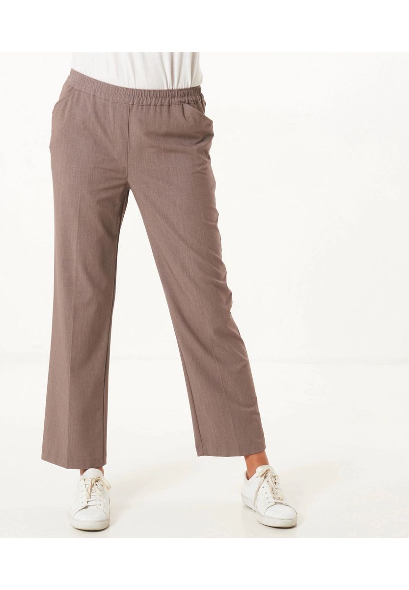 Gerade Schlupfhose in verkürzter Länge