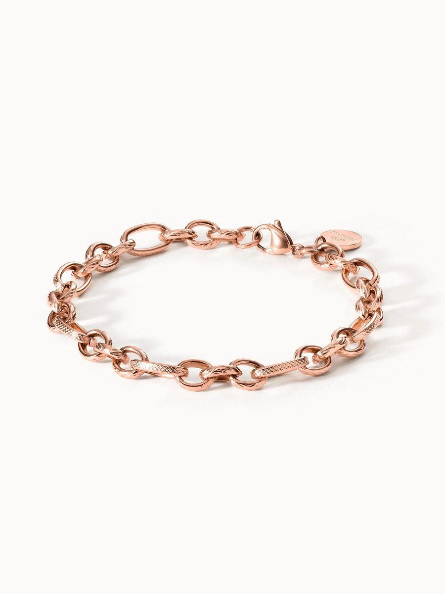 Klassisches goldfarbenes Gliederarmband