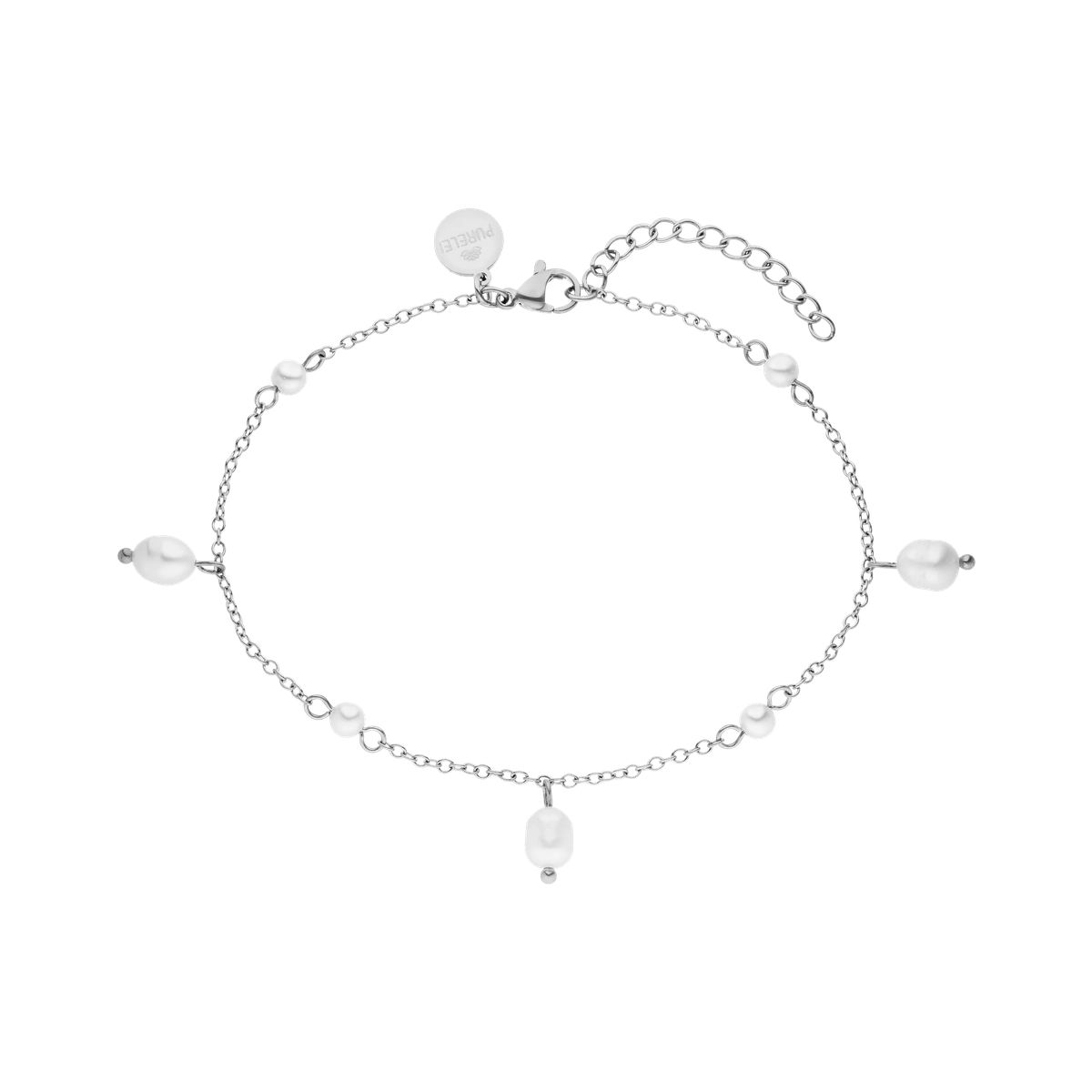 Elegante Goldene Perlen-Fußkette