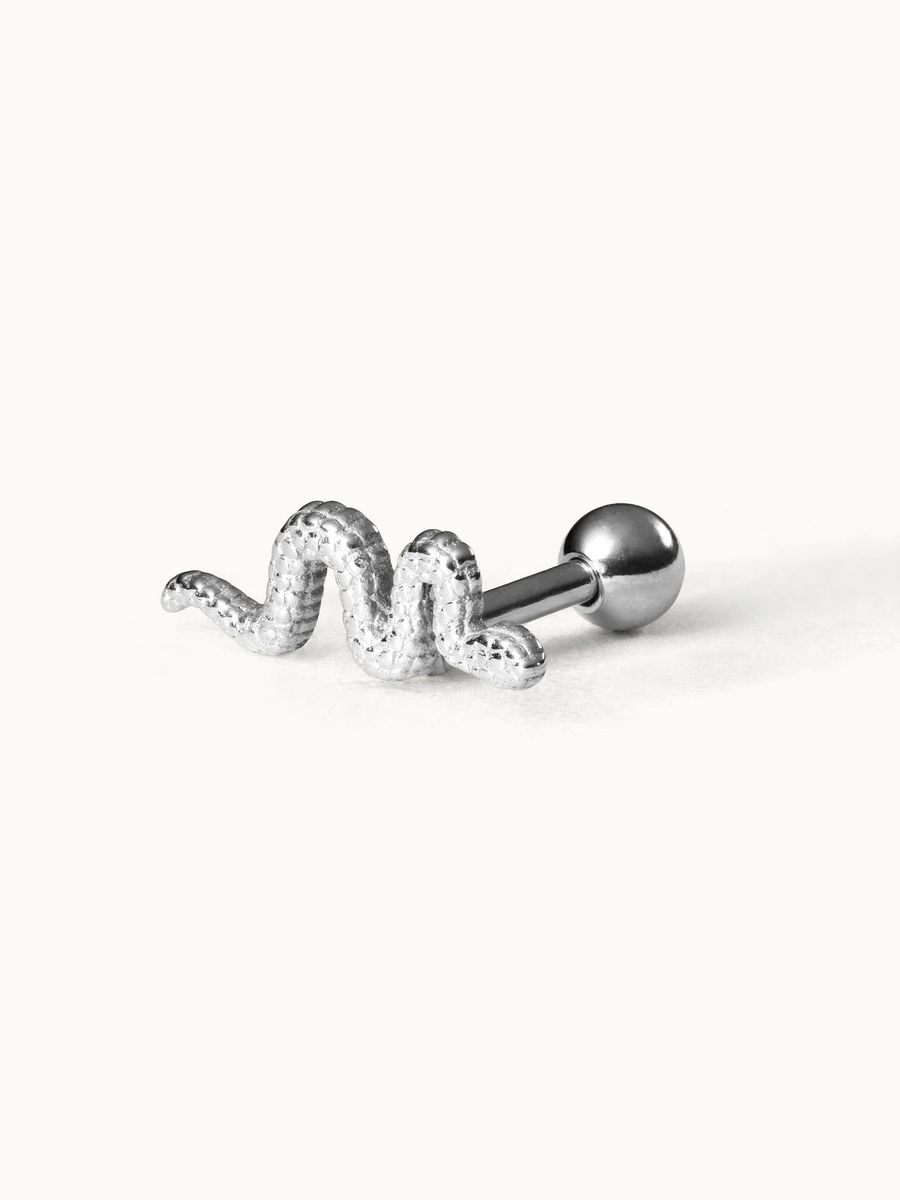 Gold Schlangen Helix Piercing Schmuck