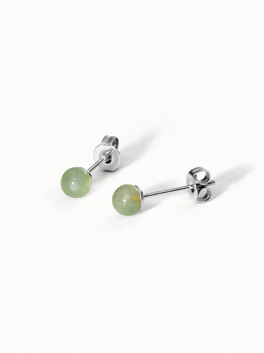 Aventurin-Kugel Ohrstecker