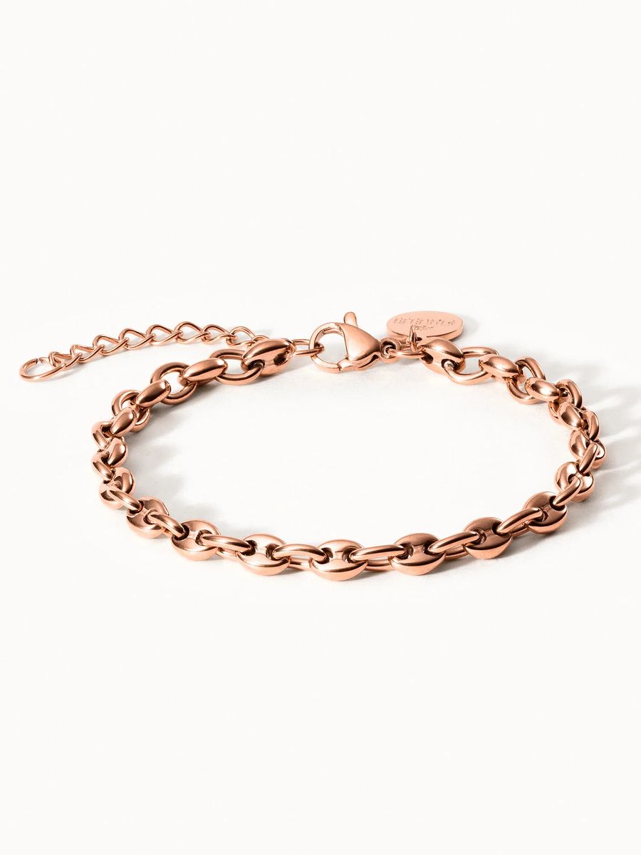 Gold Ankerkette Gliederarmband