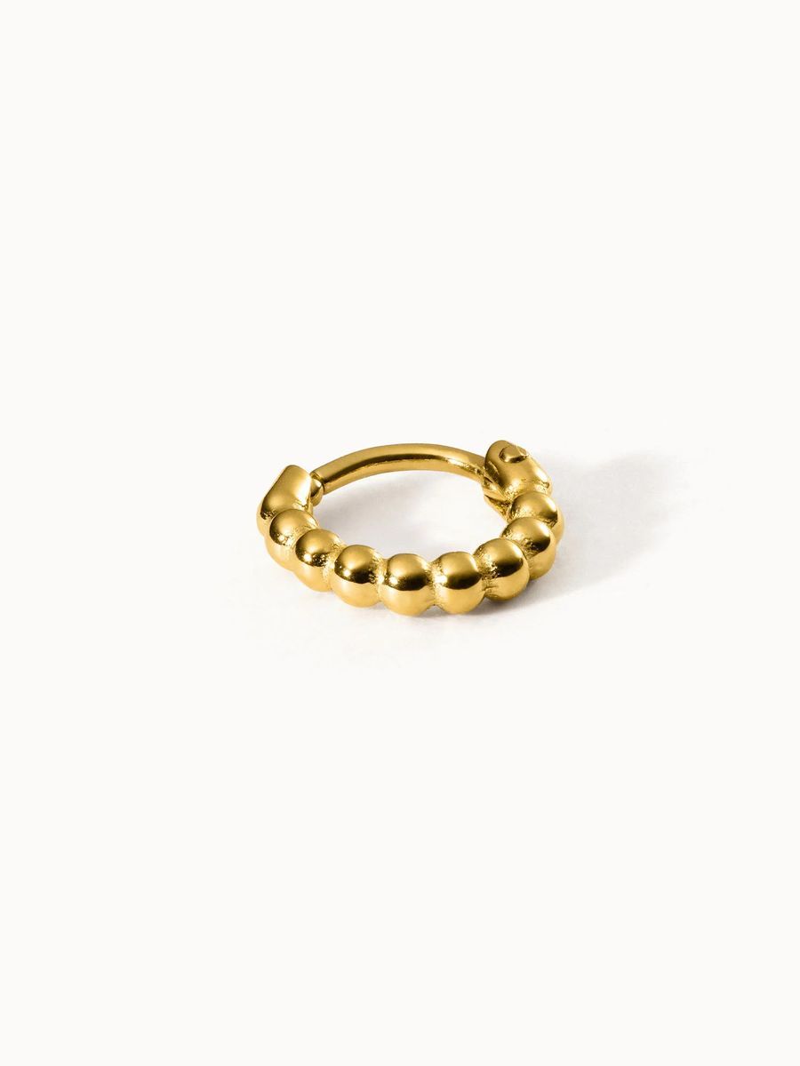 Kugel Segment Piercing Ohrring