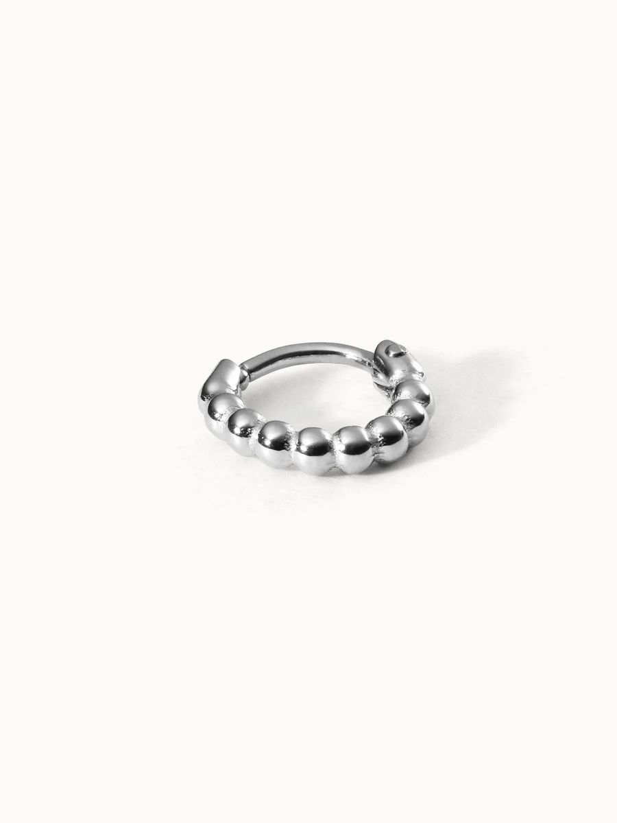 Kugel Segment Piercing Ohrring