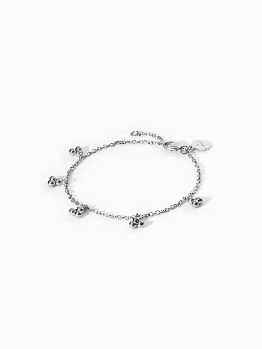 Zierliches goldenes Armband mit Saatkorn-Perlen