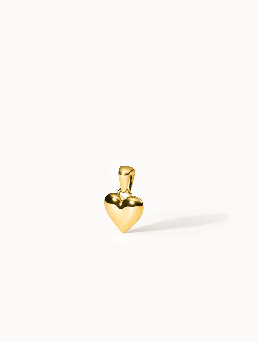 Herzanhänger in Gold-Optik
