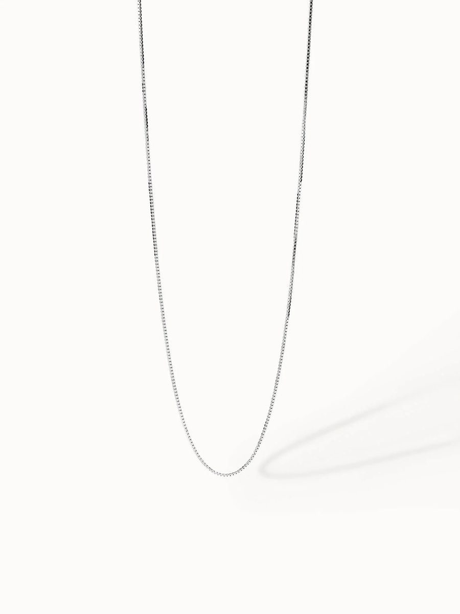 Feine Venezianerkette aus Sterlingsilber