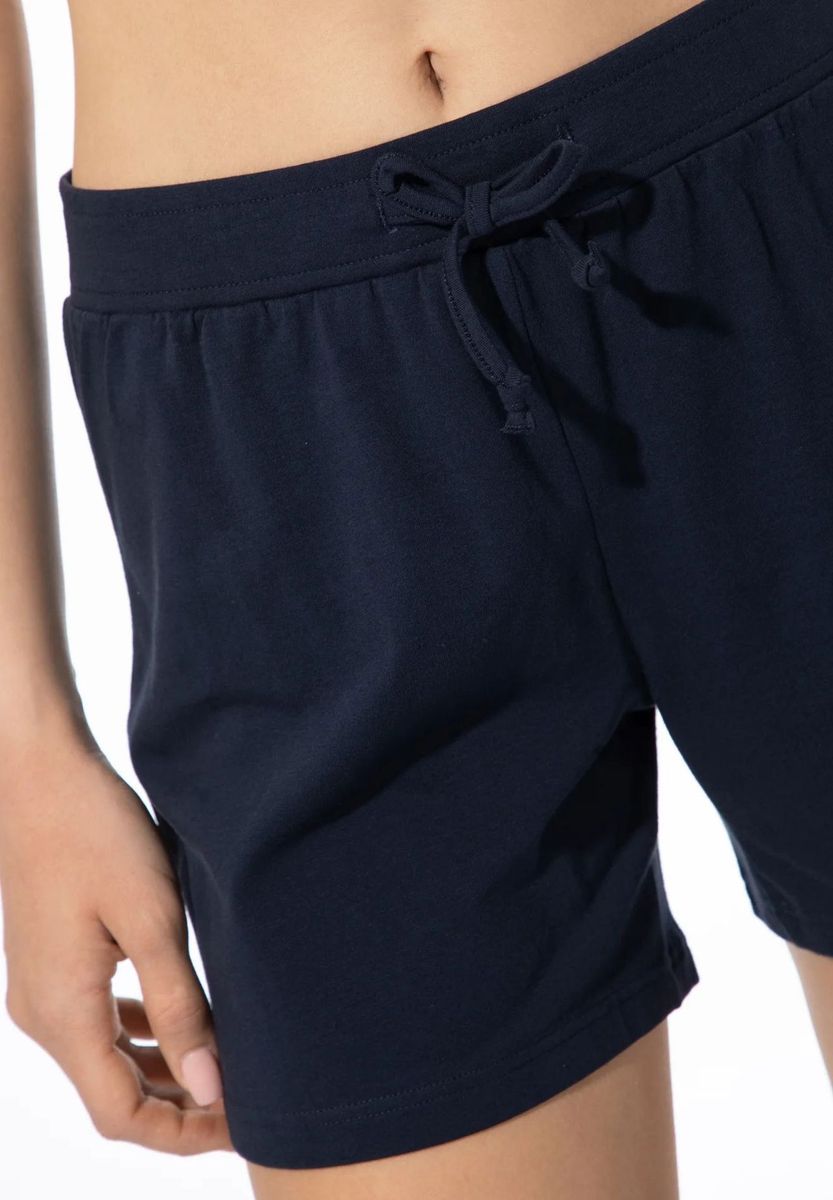 Jersey-Strick-Loungeshorts für Damen