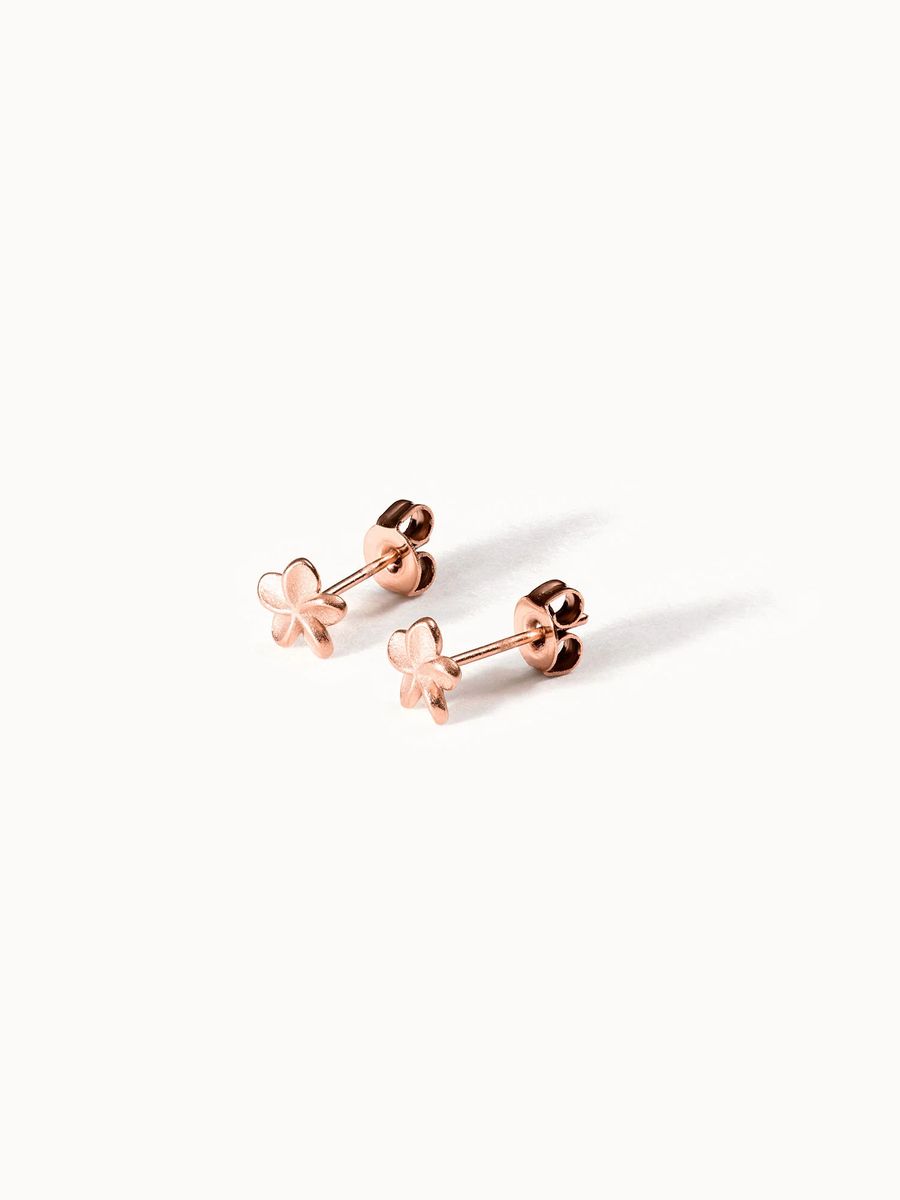 Blumenohrstecker minimalistisches Design