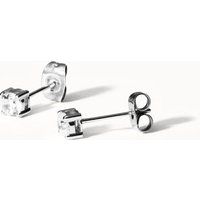 Kristallohrstecker mit Gold-Finish