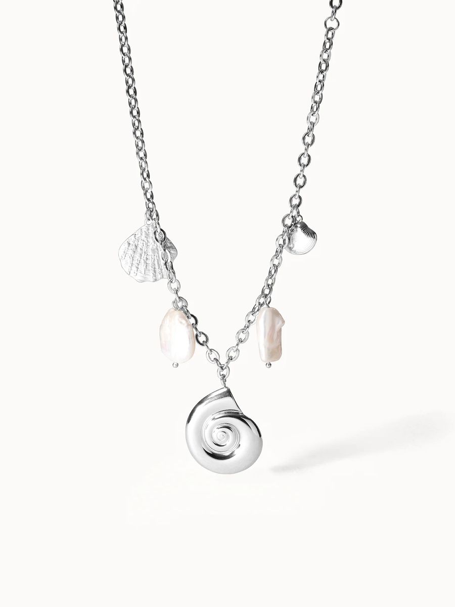 Goldene Sea Dream Charm Halskette