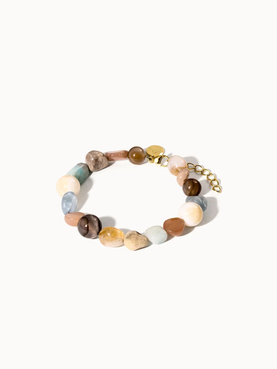 Sunrise Edelstein Perlenarmband