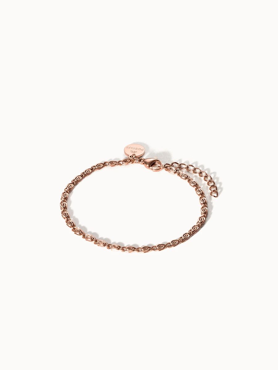 Zartes Goldkettenarmband, verstellbare Länge